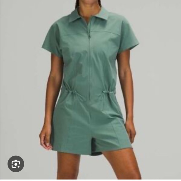 Lululemon Stretch Rib Pocketed Romper - Picture 1 of 8